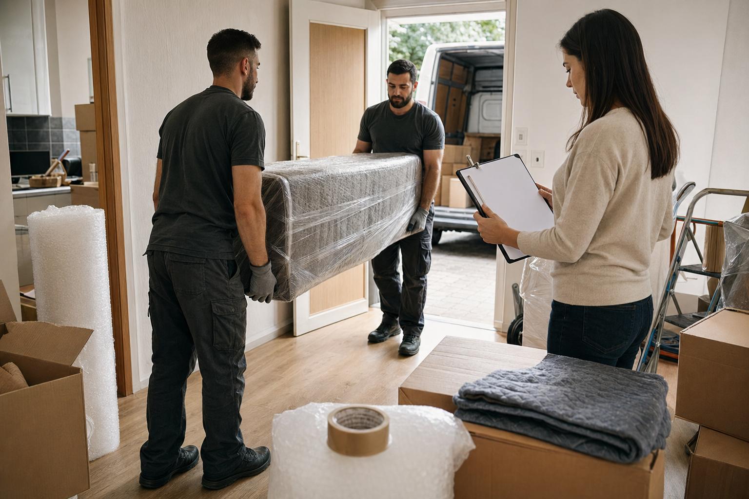 Переезд квартиры 1+1: проверка сметы, грузчиков и ответственности перевозчика